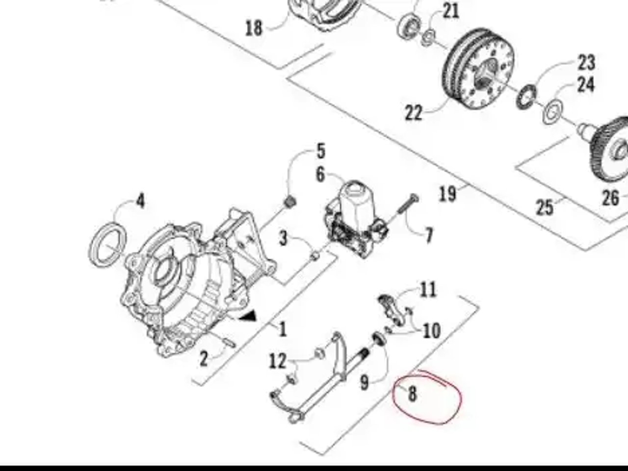 Arctic Cat 0702-887 pièces - neuves et usagées
