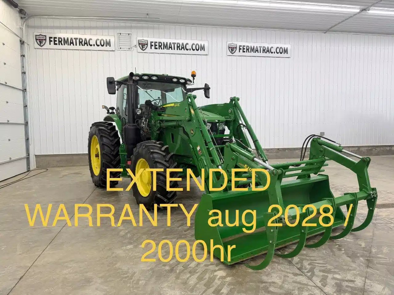 2023 John Deere 6R 145 Tracteur