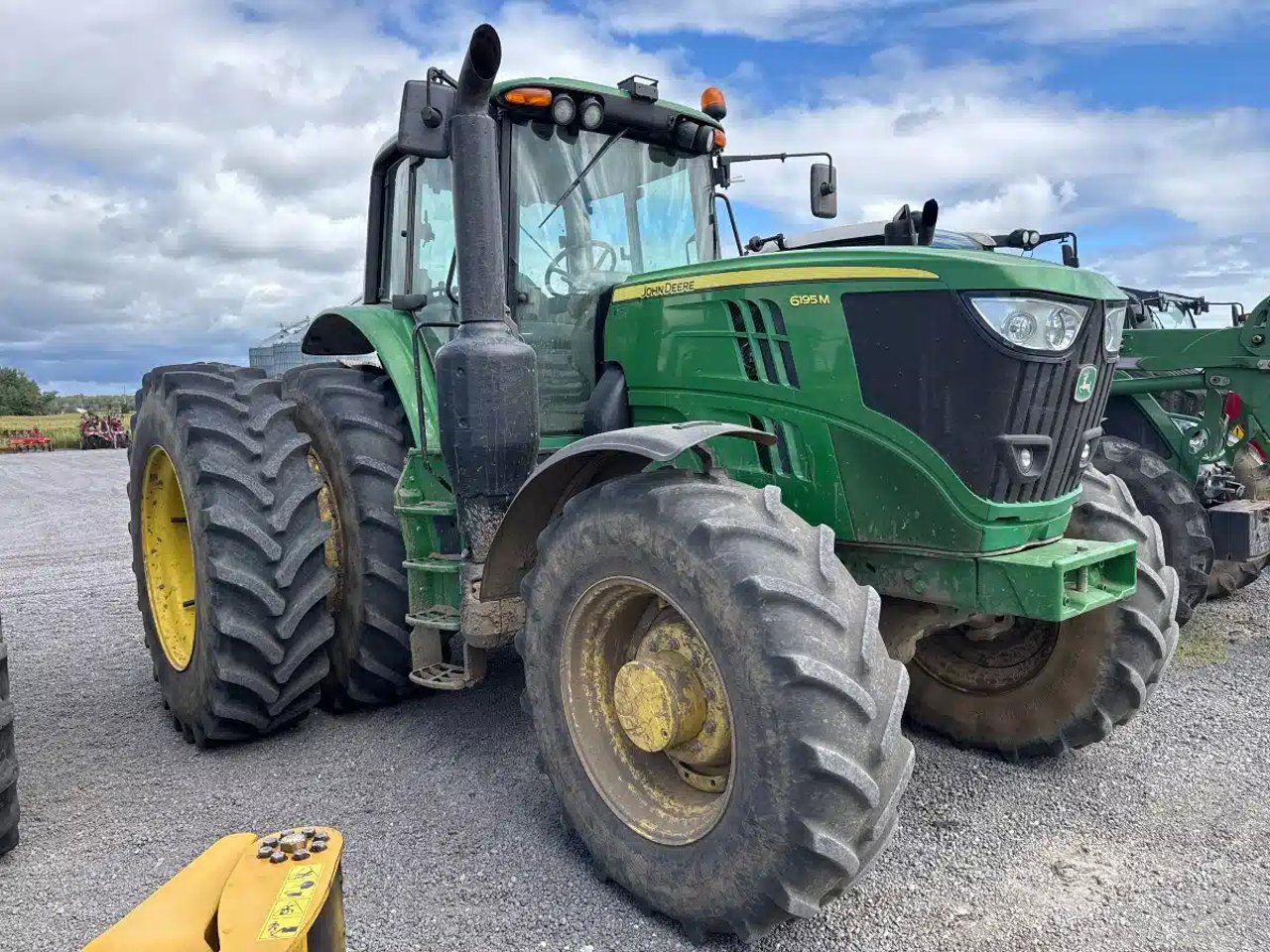 2017 John Deere 6195M Tracteur