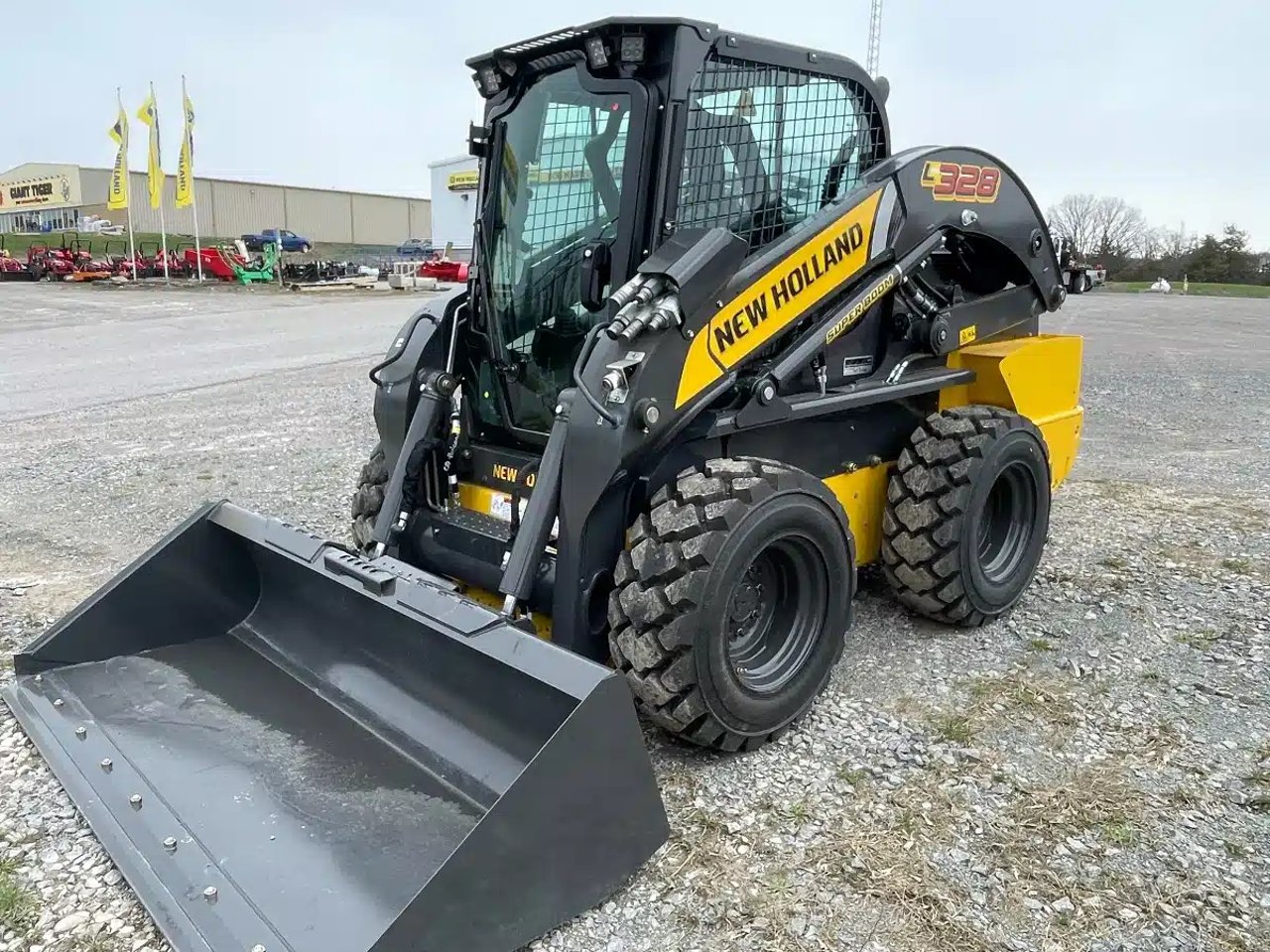 2026 New Holland Construction L328 chargeuse à direction à glissement