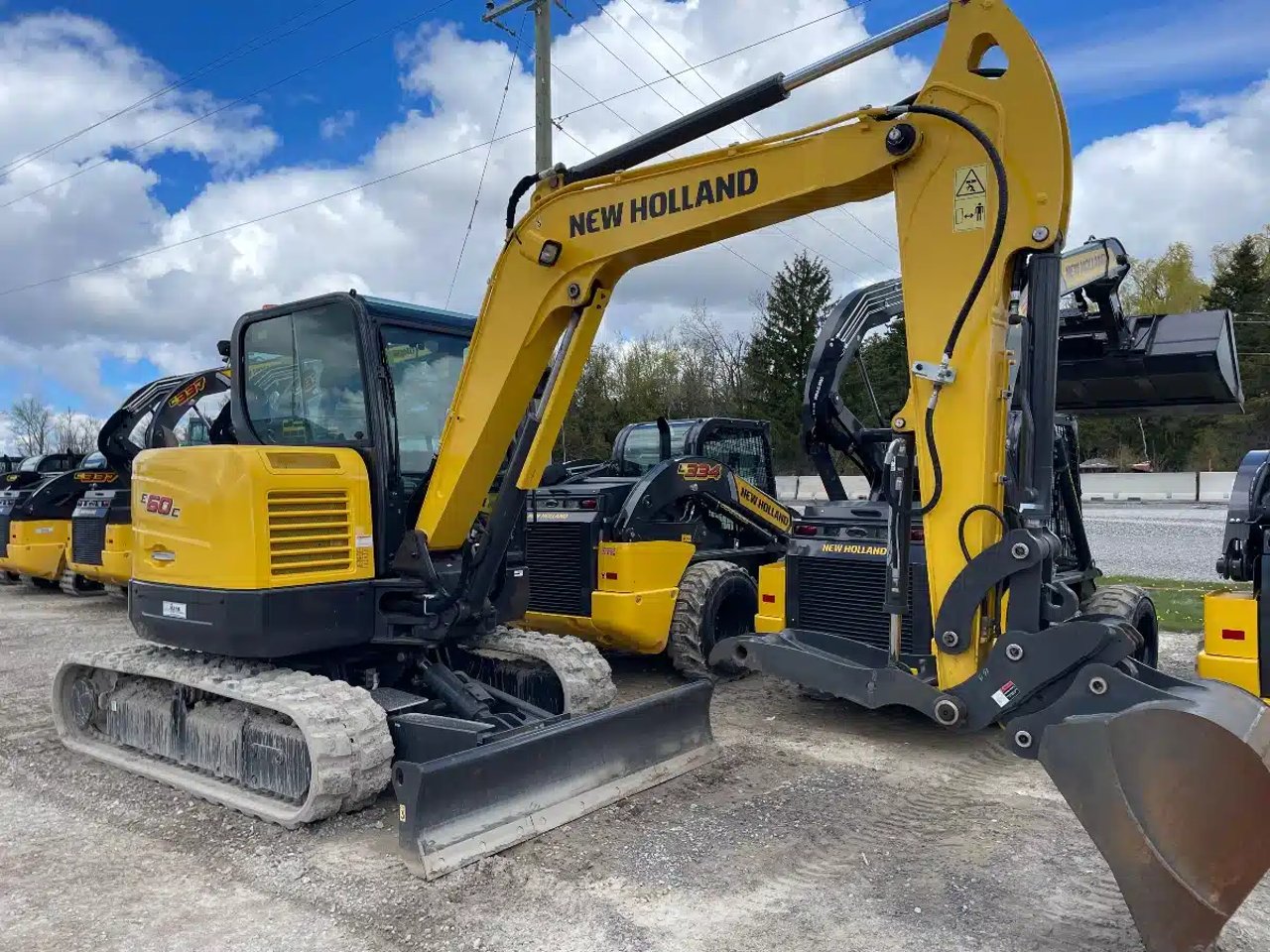 2024 New Holland E60C Excavatrice
