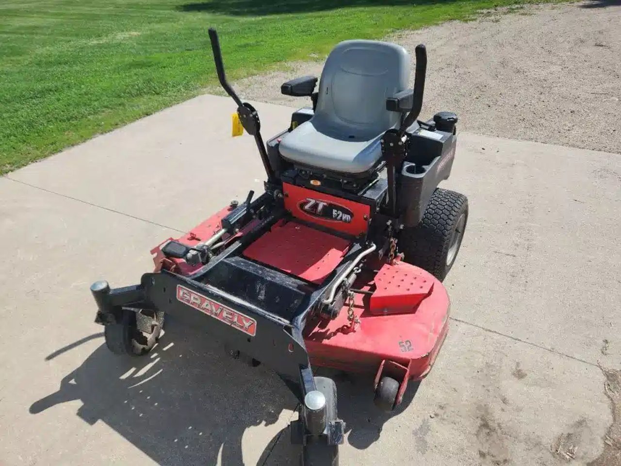 Gravely ZT 52HD Tondeuse à rayon de braquage zéro