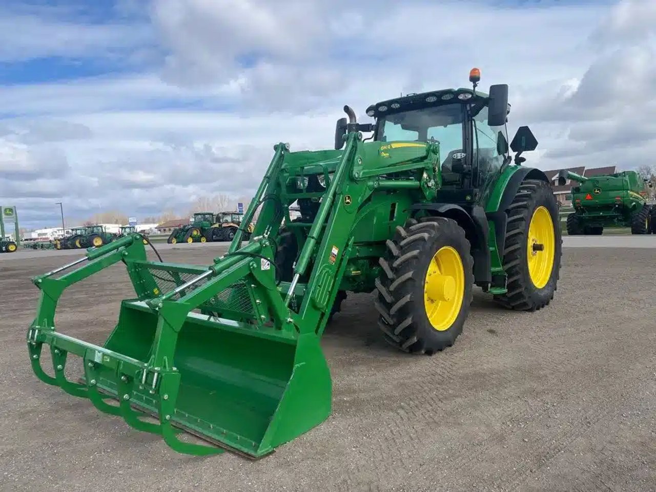 2025 John Deere 6R 175 Tracteur