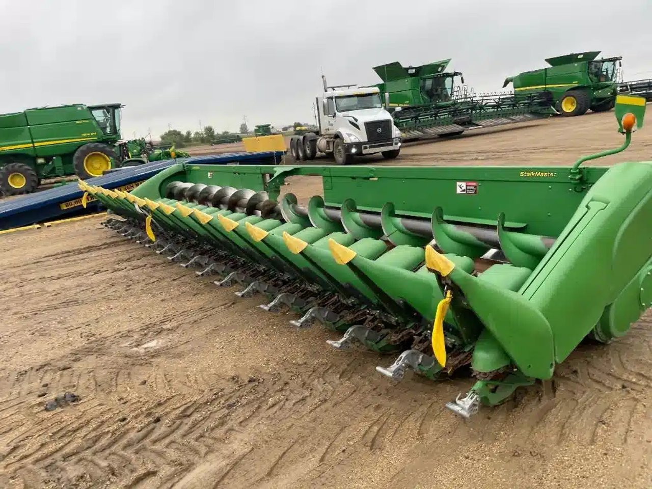2014 John Deere 618C Nez - Maïs
