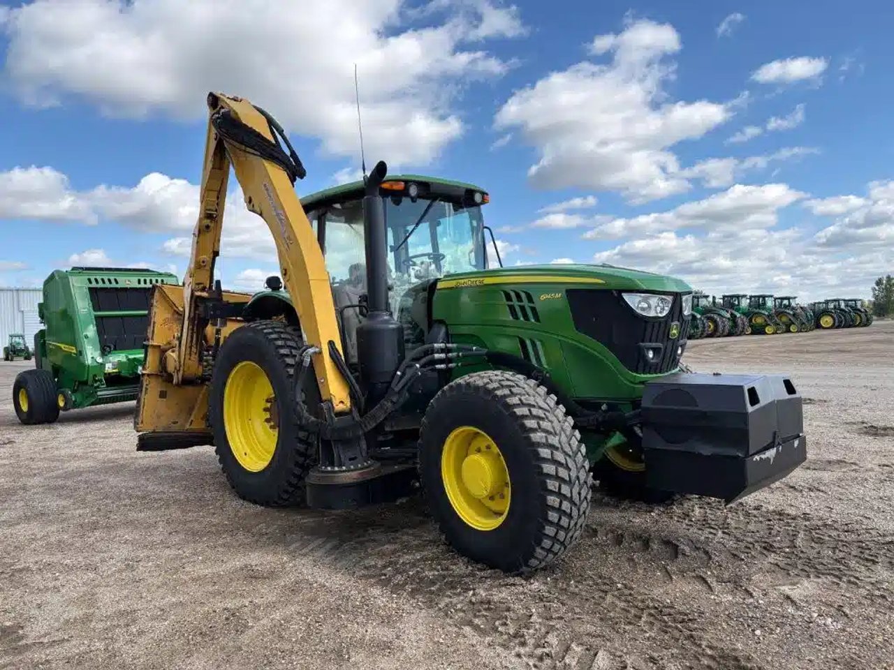 2017 John Deere 6145M Tracteur