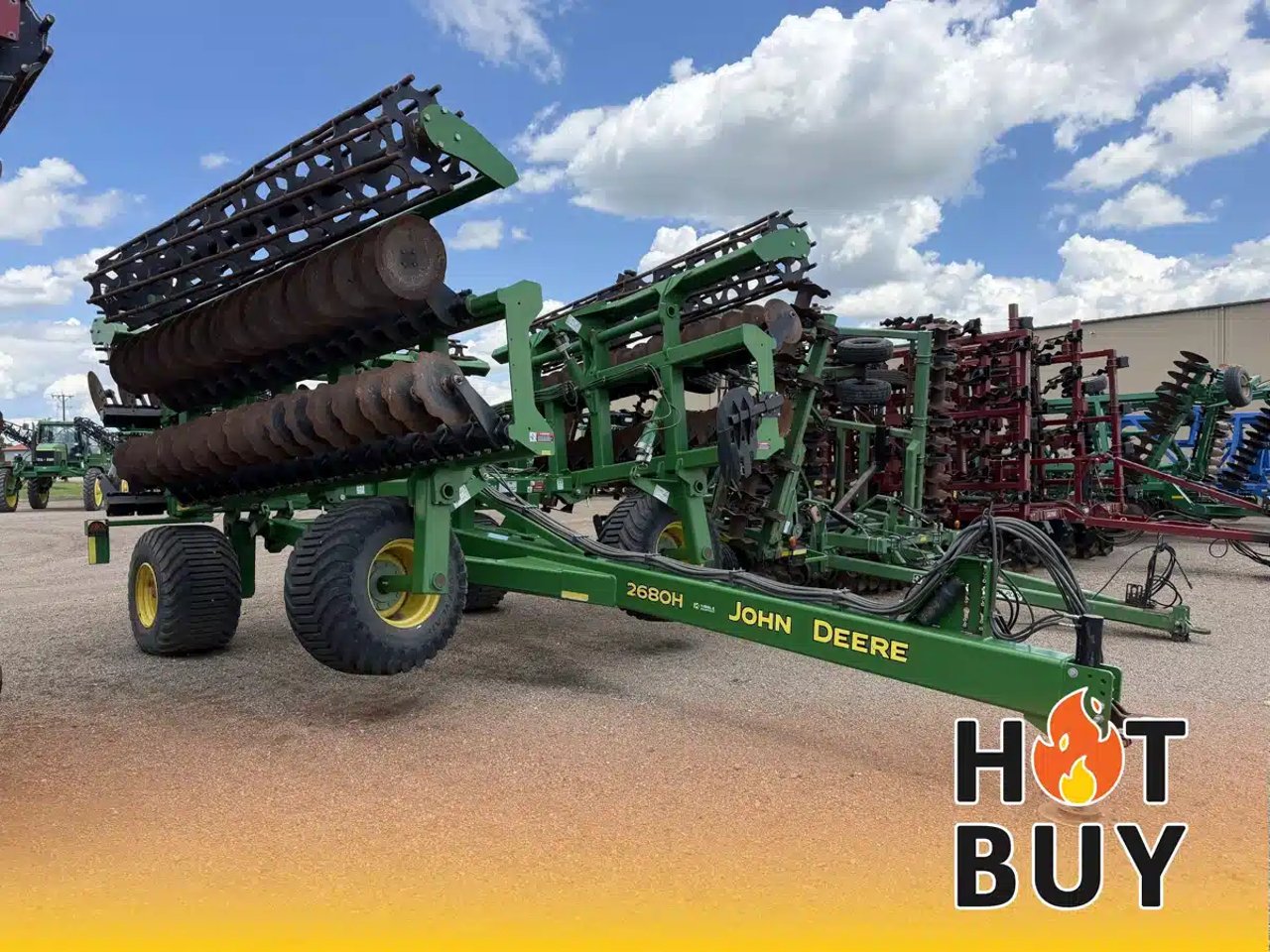 2021 John Deere 2680H Disque