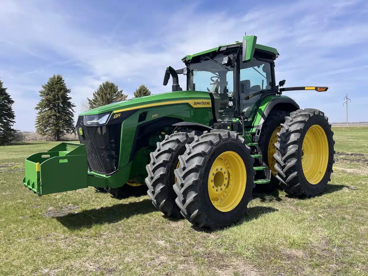 2025 John Deere 8R 370 Tracteur