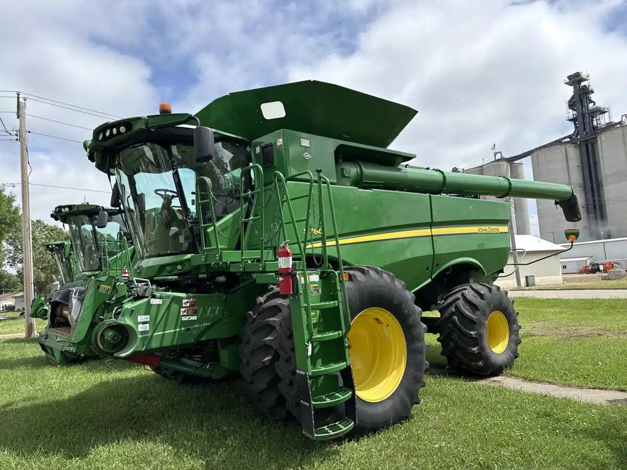 2018 John Deere S780 Batteuse