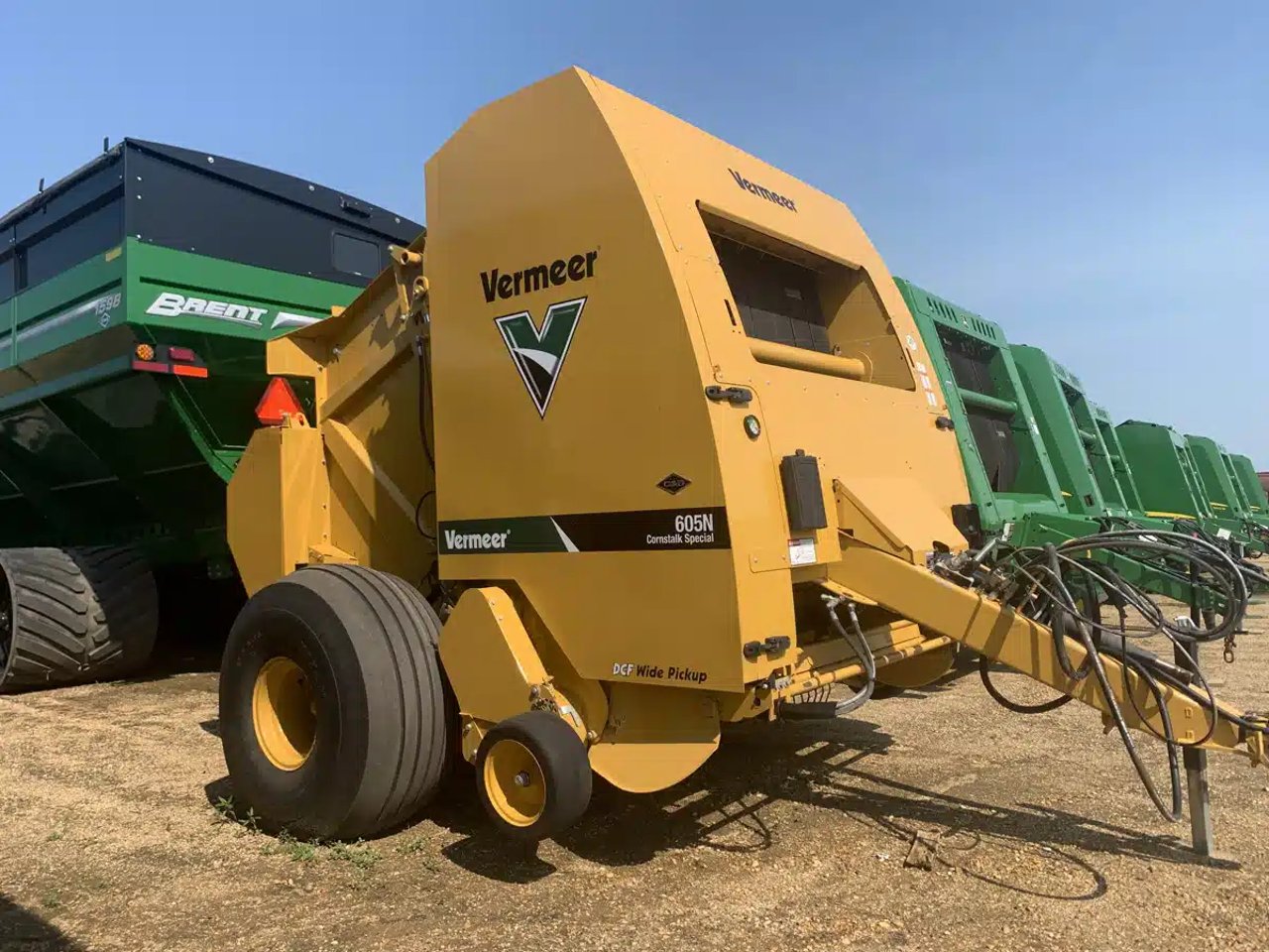 2022 Vermeer 605N Cornstalk Presse à Balle Ronde