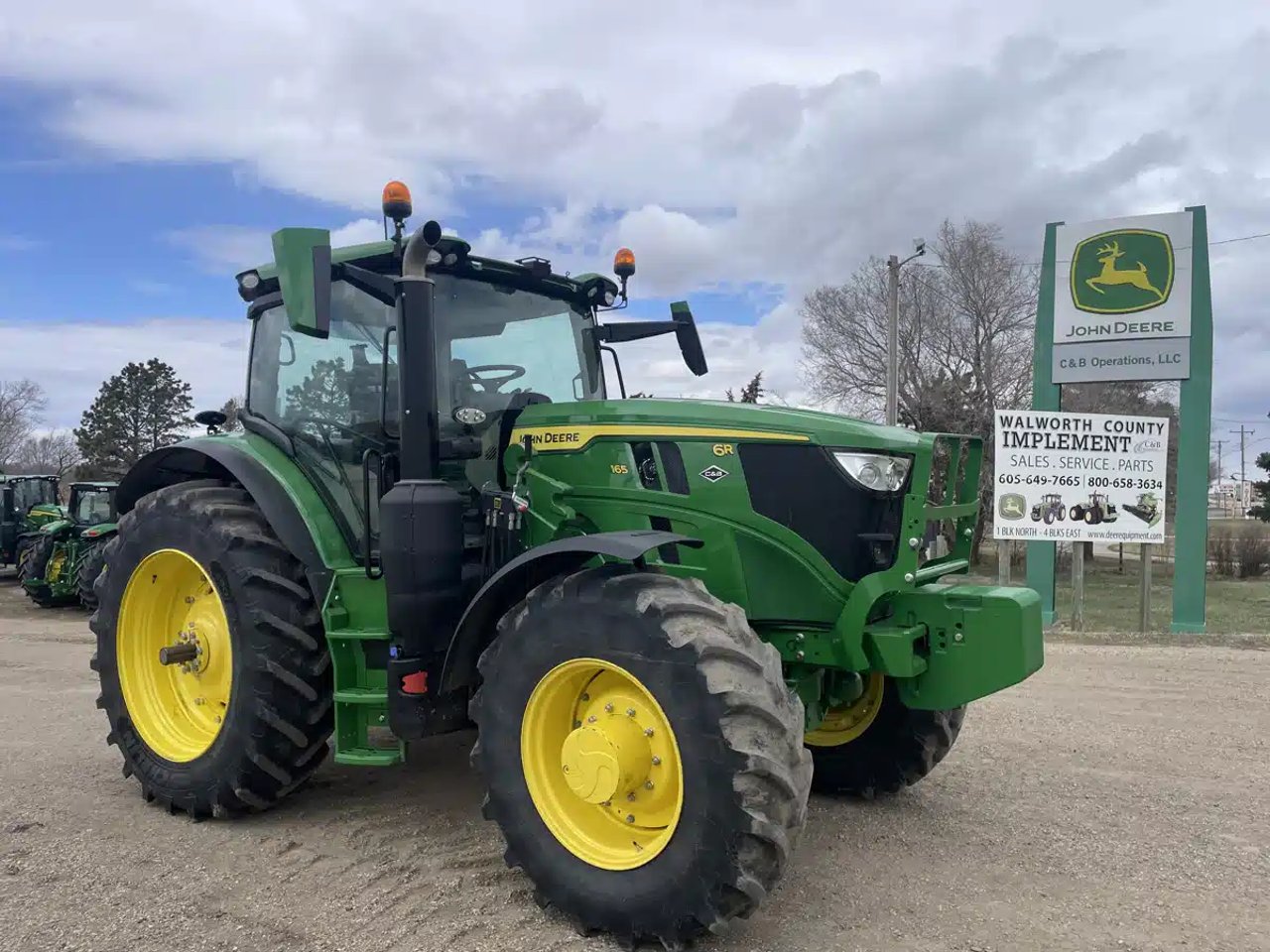 2025 John Deere 6R 165 Tracteur