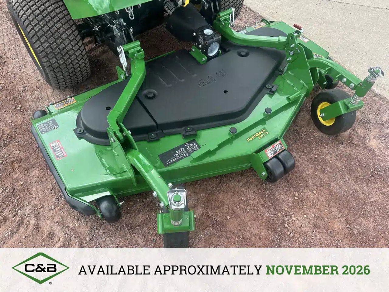 2025 John Deere 72RD FM NA Accessoires