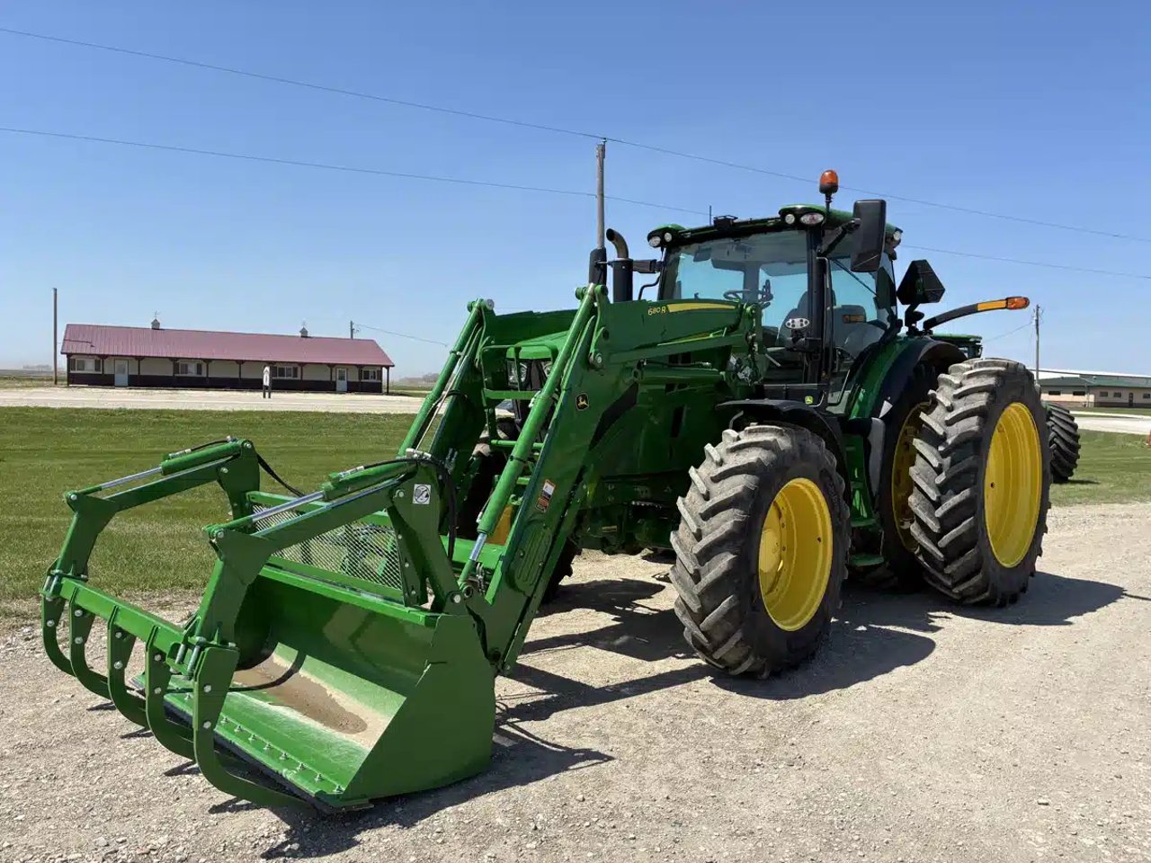 2025 John Deere 6R 175 Tracteur