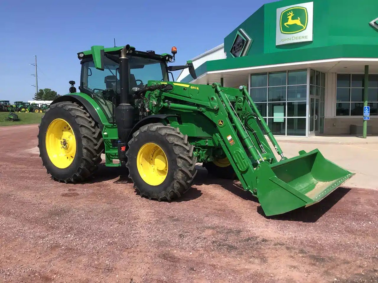 2025 John Deere 6R 155 Tracteur
