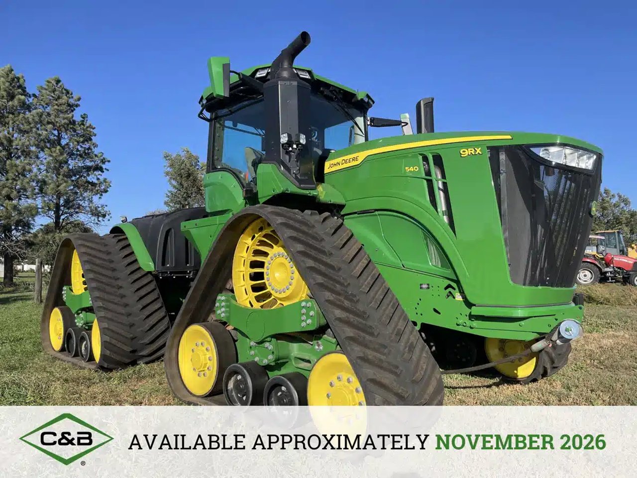 2025 John Deere 9RX 540 Tracteur