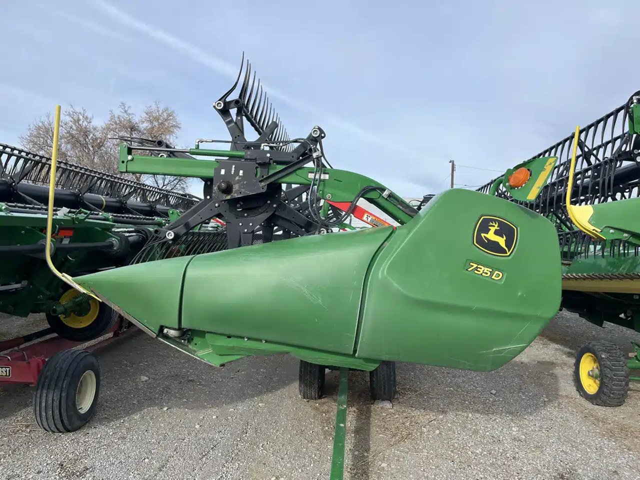 2020 John Deere 735FD Nez - Toile/Tapis