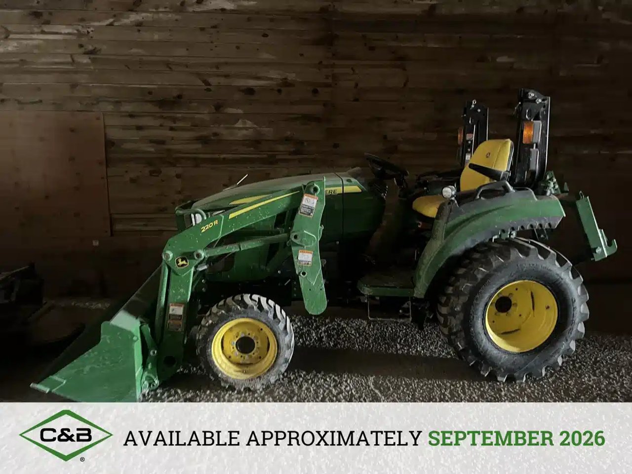 2025 John Deere 2032R Tracteur