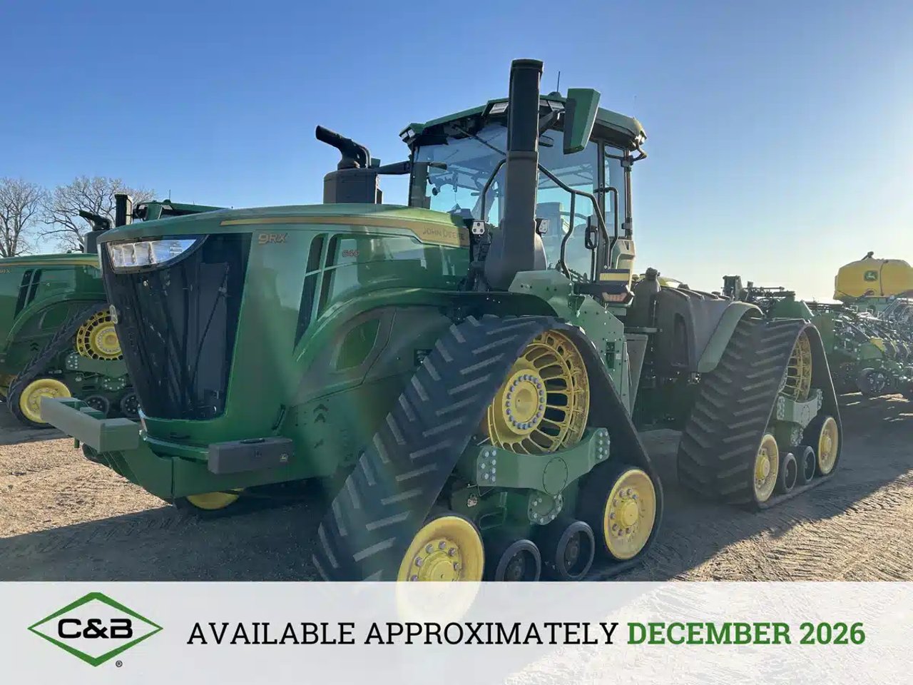 2026 John Deere 9RX 640 Tracteur