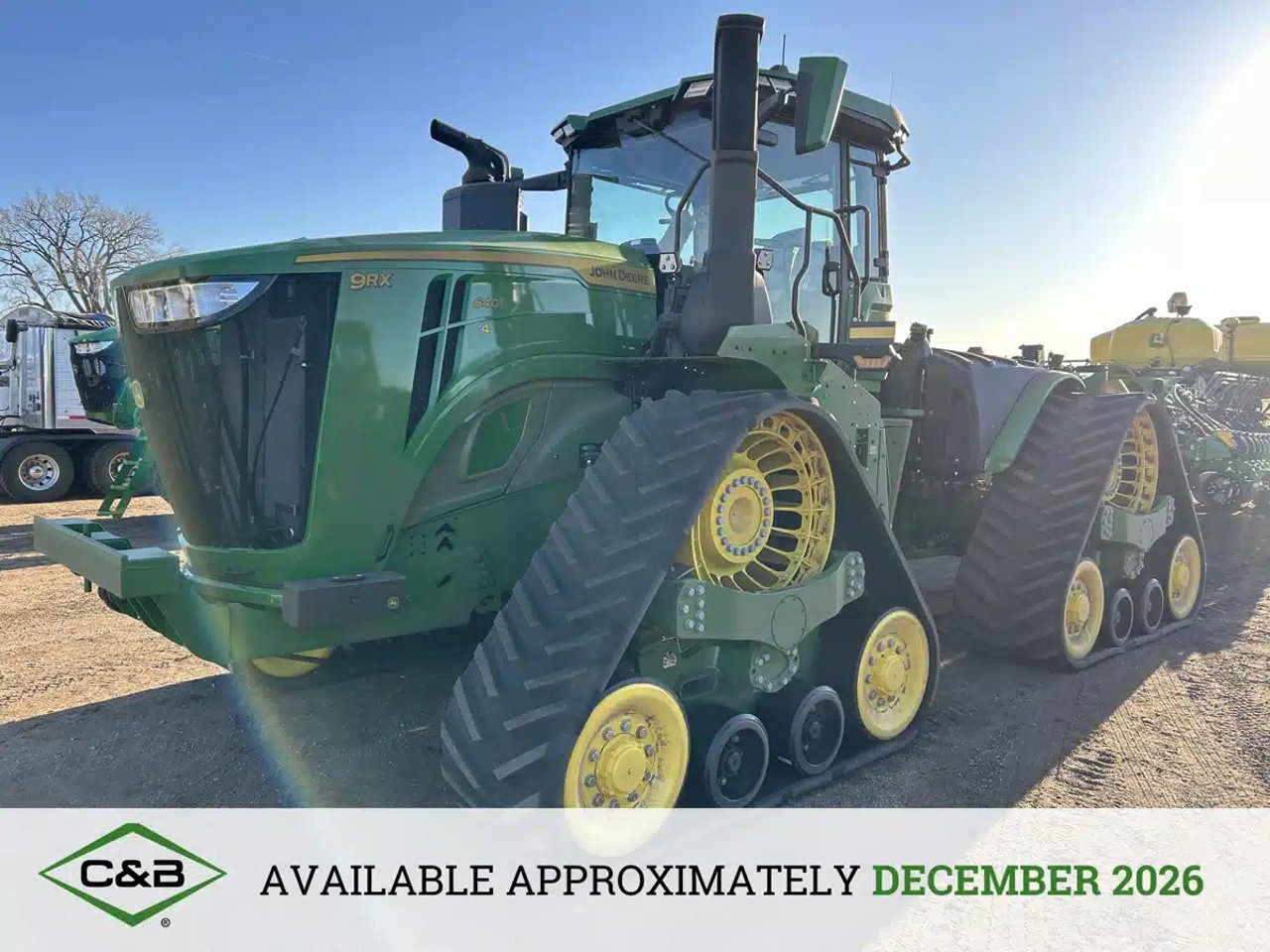 2026 John Deere 9RX 640 Tracteur