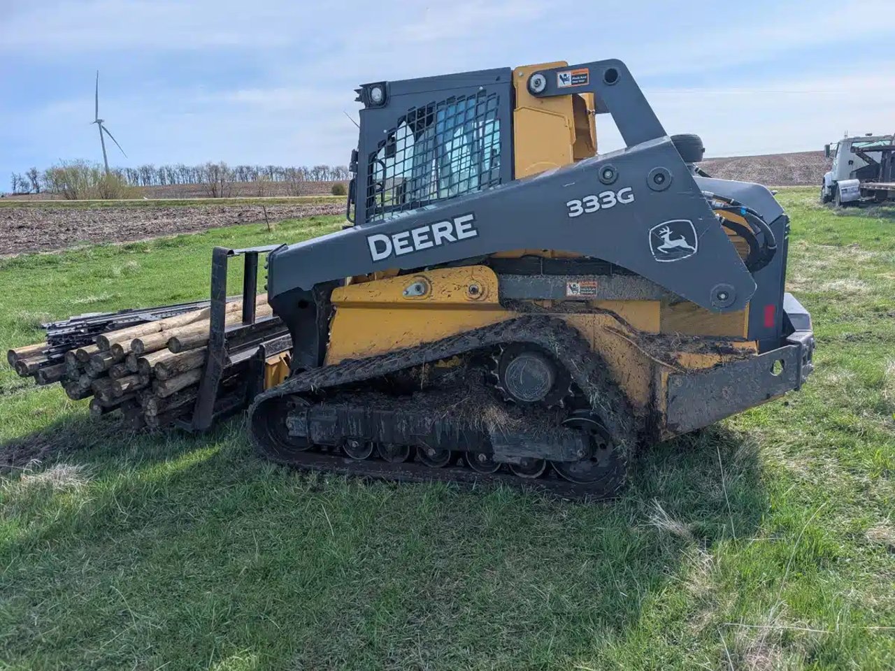 2017 John Deere 333G Chargeur sur chenilles