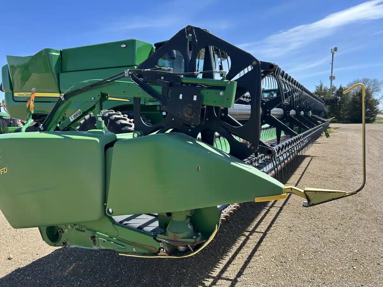 2012 John Deere 640FD Nez - Toile/Tapis