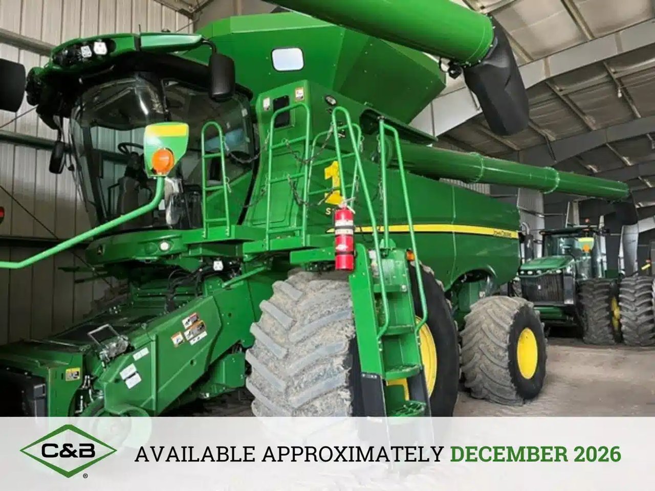 2022 John Deere S780 Batteuse
