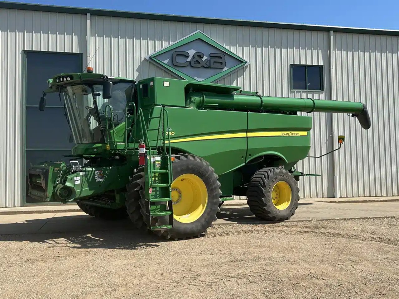 2019 John Deere S780 Batteuse