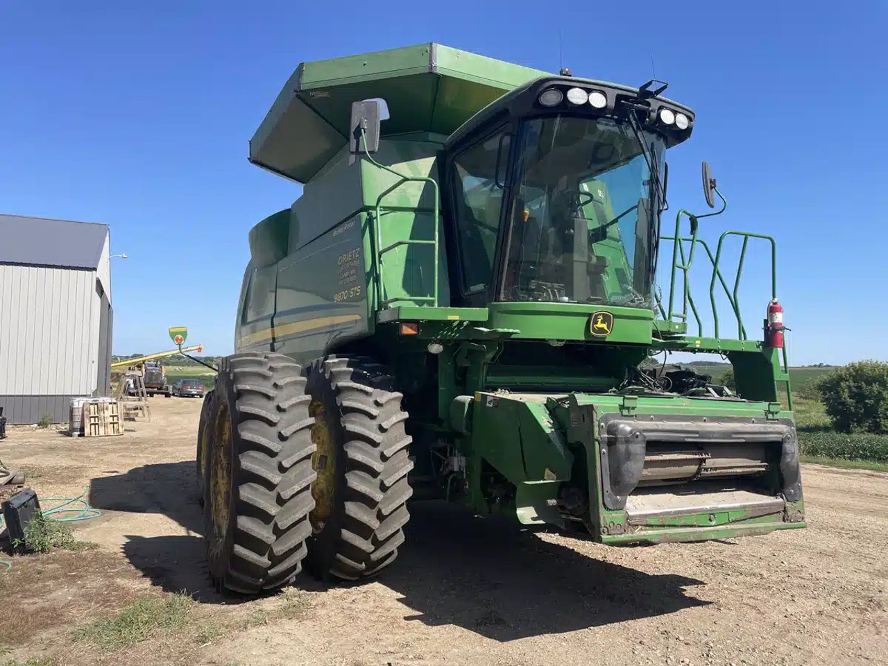 2008 John Deere 9870 STS Batteuse