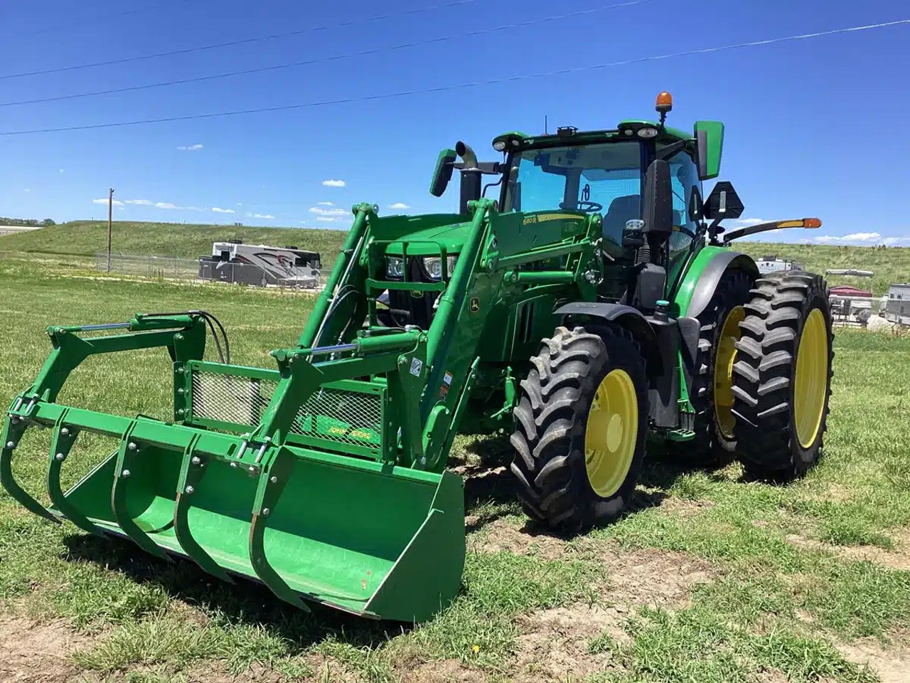 2023 John Deere 6R 250 Tracteur
