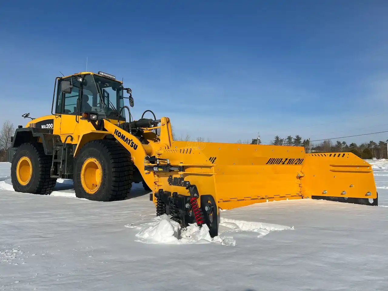 2022 Lame à neige commerciale JROD Atelier Jules Roberge Gratte à neige