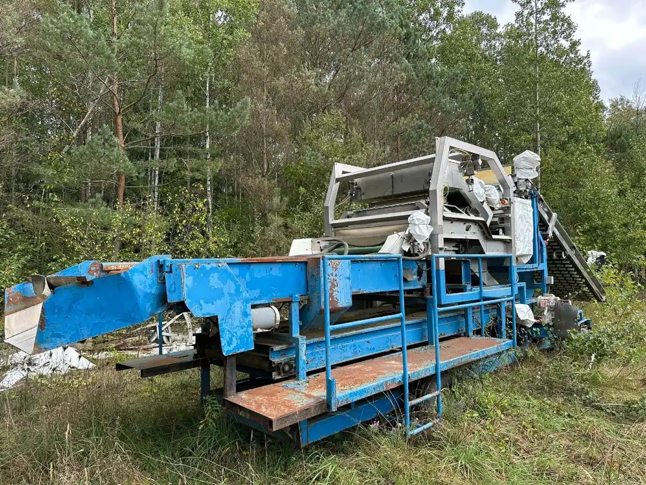 2008 Alliston Machinery Odenberg Optical Sorter Niveleuse (Gratte panier)