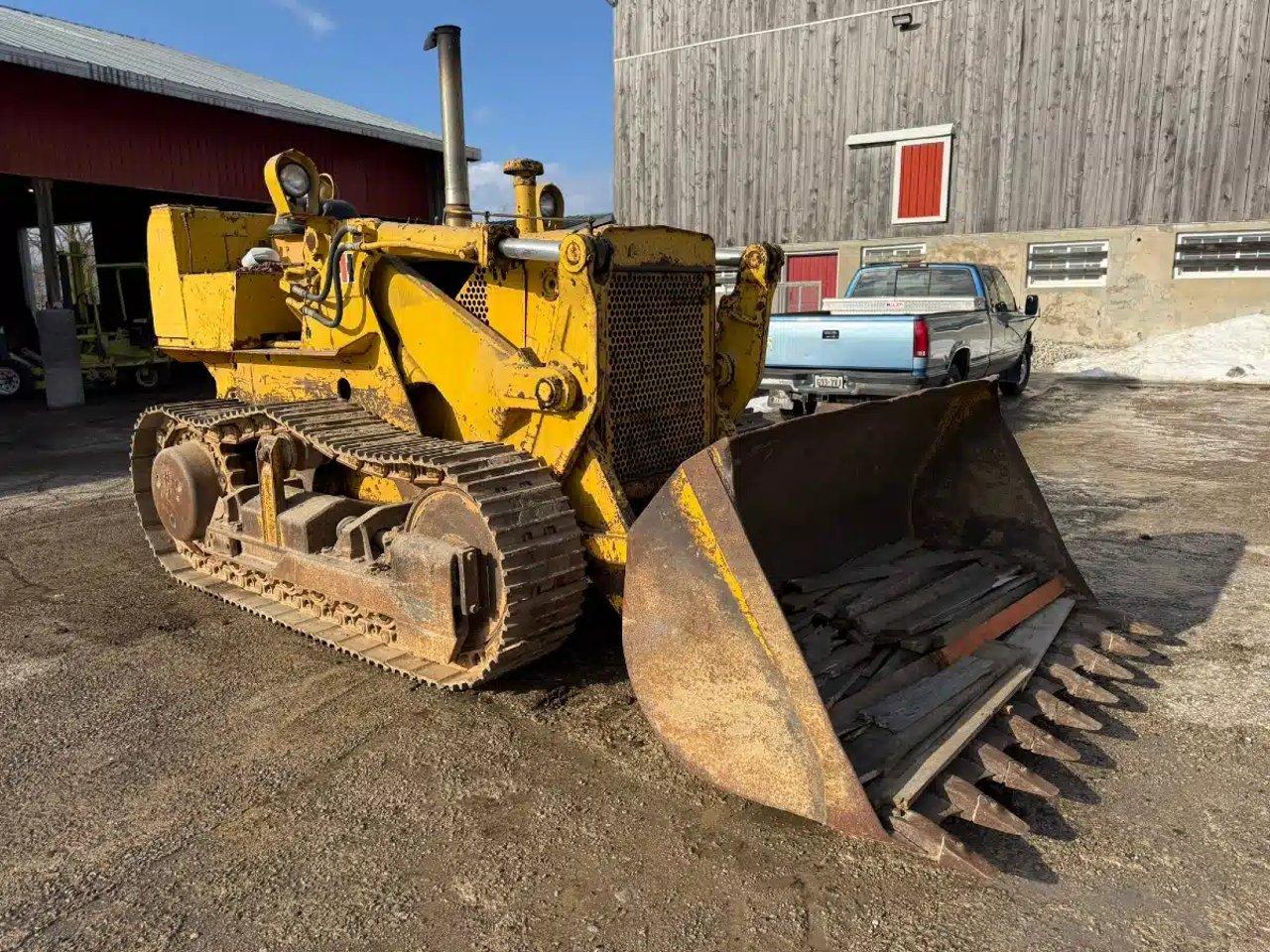 1970 International 175-B Loader Bull Dozer à chenilles
