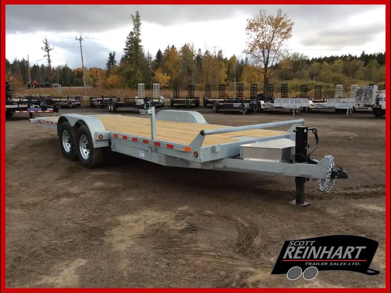 2027 Canada Trailers 80X20 7 TON GALVANIZED Remorque - Plateforme basculante