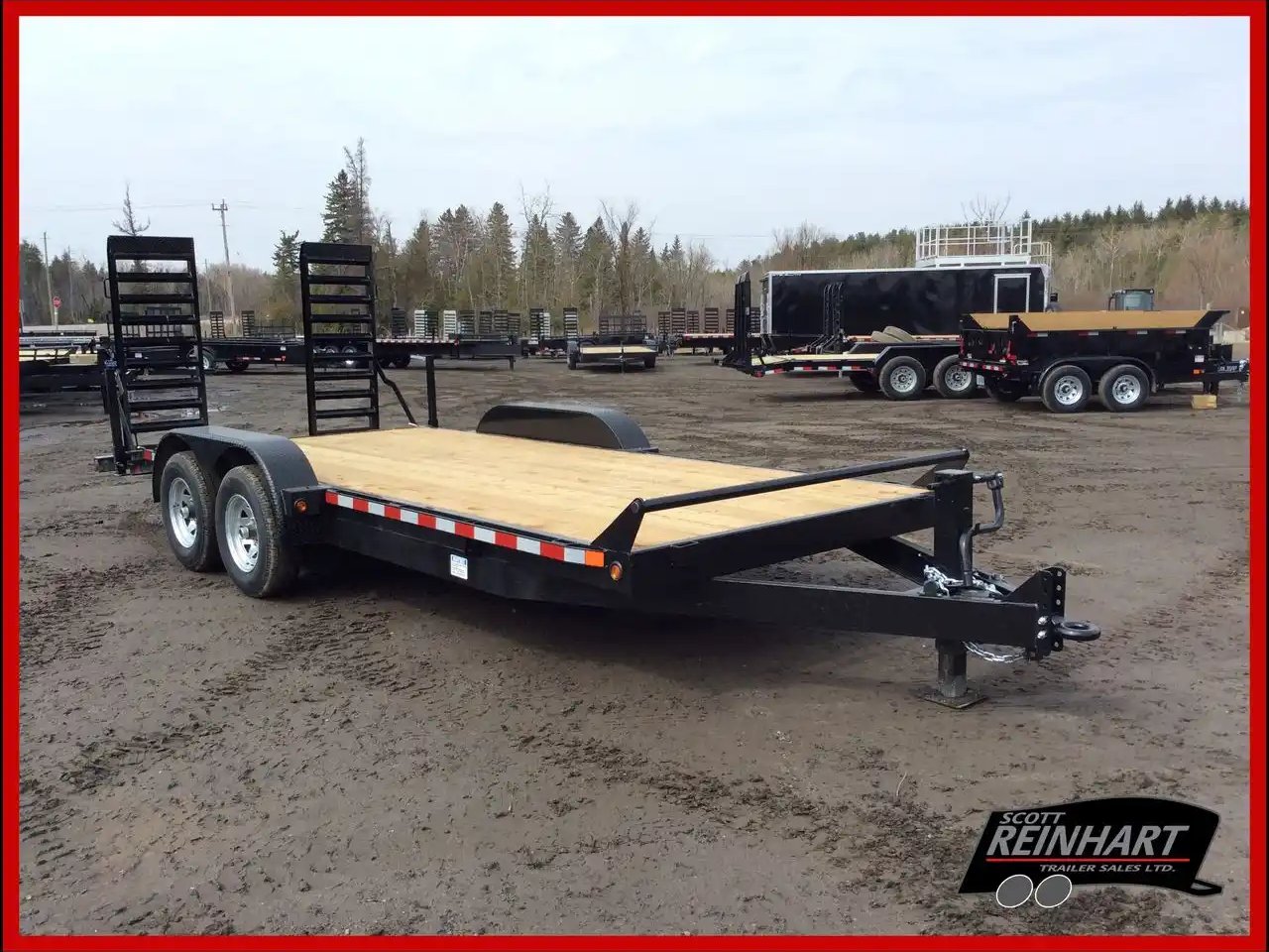 2027 Canada Trailers 83X18 5 TON Remorque - Plateforme