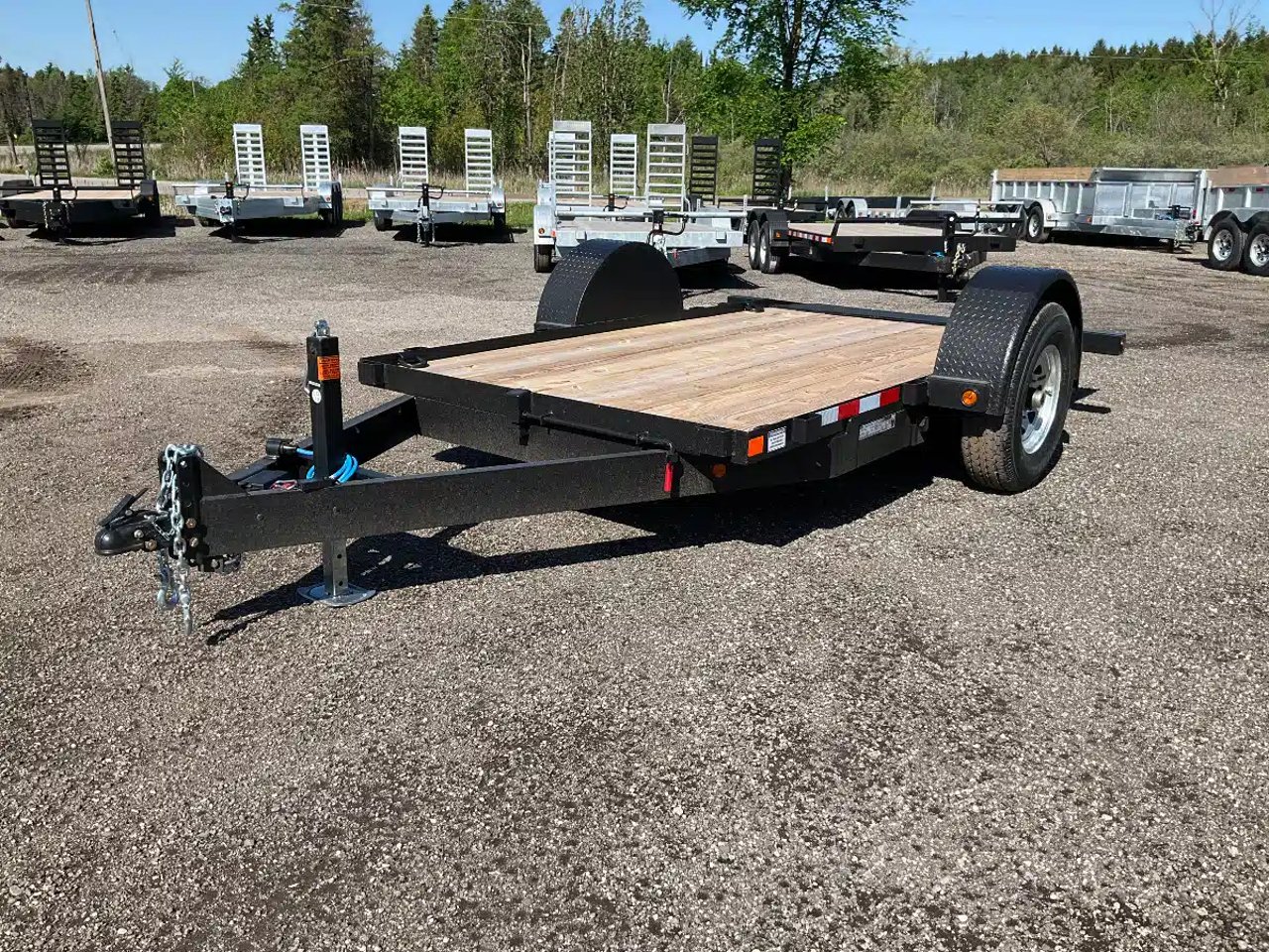 2026 Canada Trailers 6X12 Remorque - Plateforme basculante