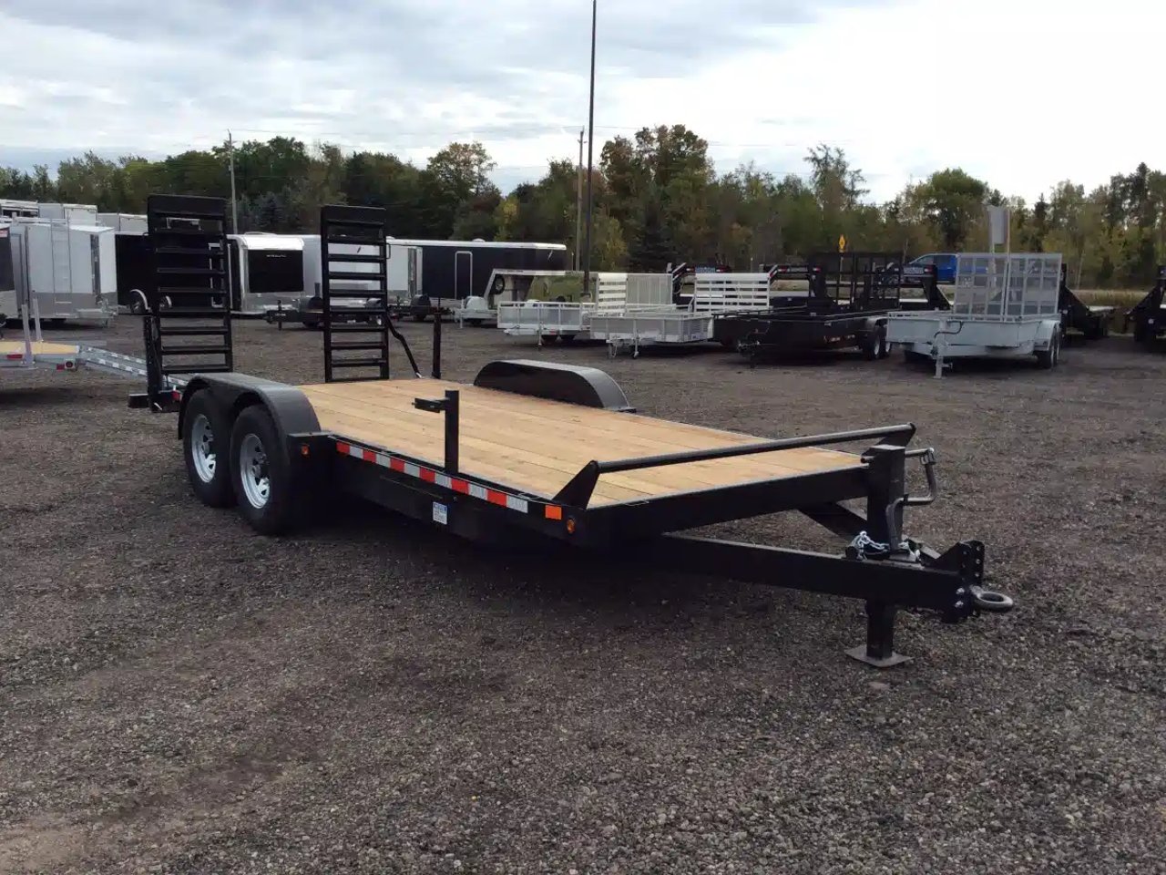 2026 Canada Trailers 82X18 7 TON remorque - step deck