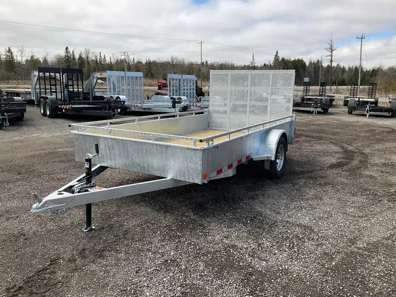 2027 Canada Trailers 6X12 GALVANIZED remorque - utilitaire