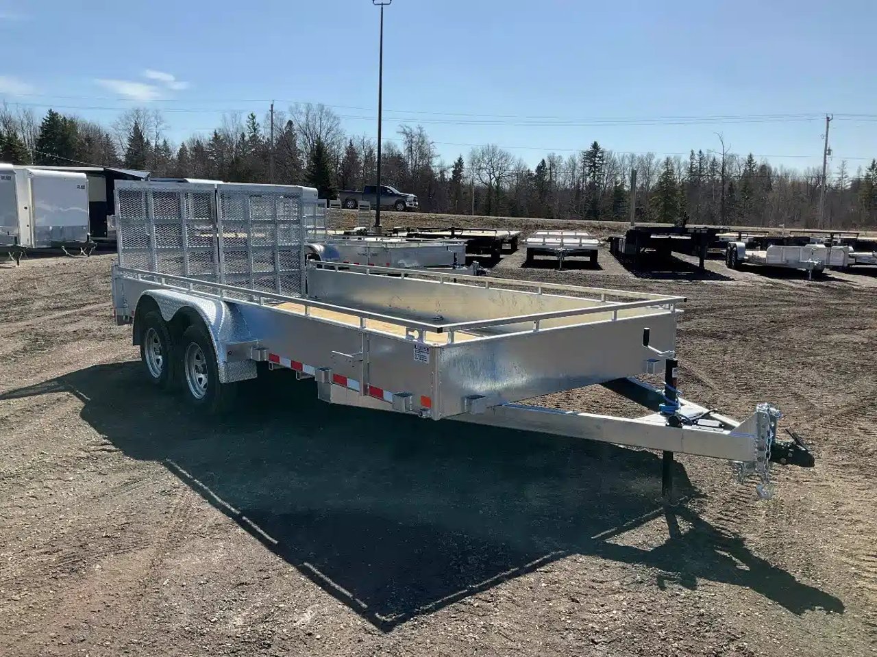 2026 Canada Trailers 82X16 3.5 TON GALVANIZED Landscape remorque - utilitaire