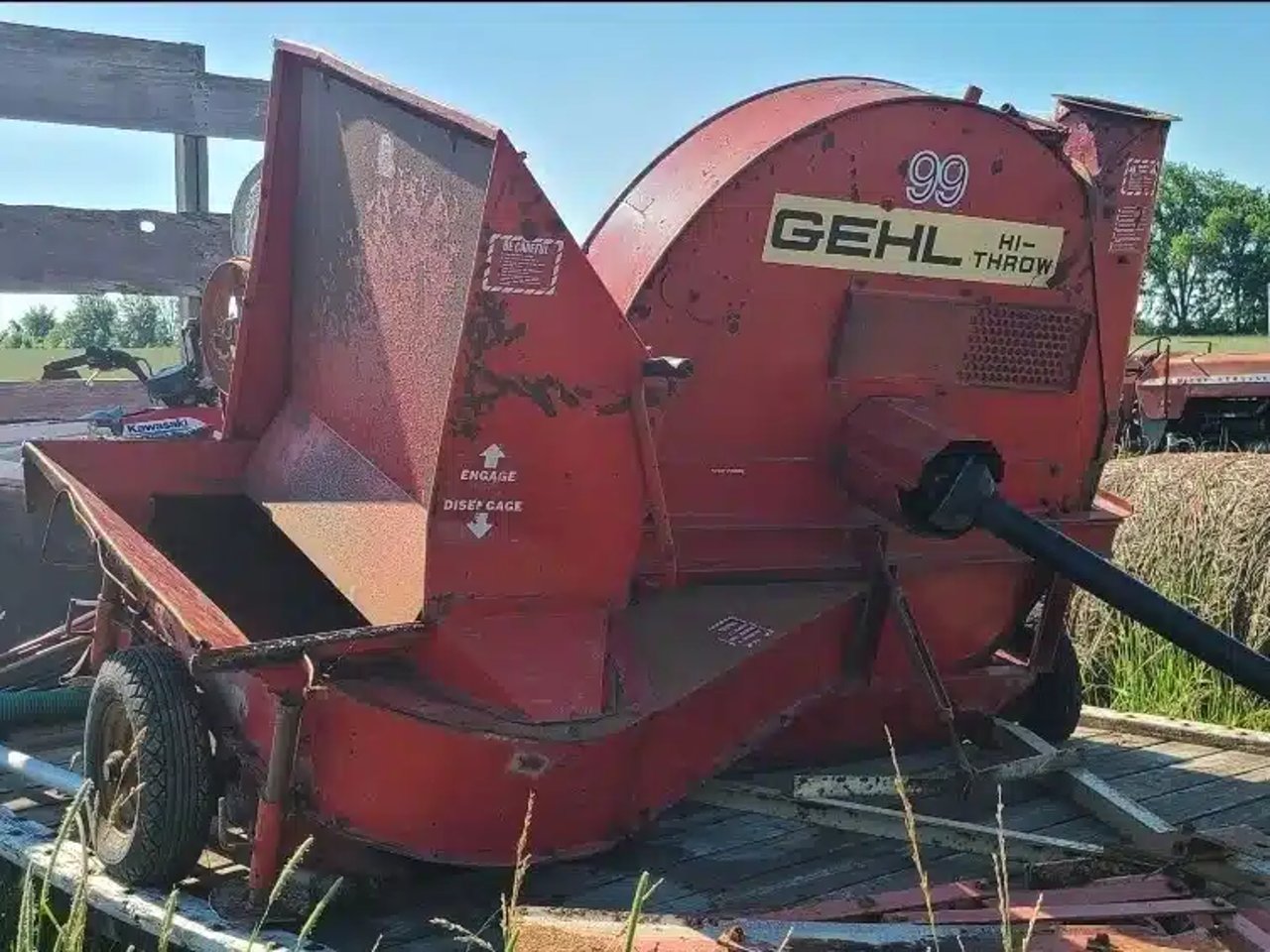 Gehl 99 souffleuse de fourrage