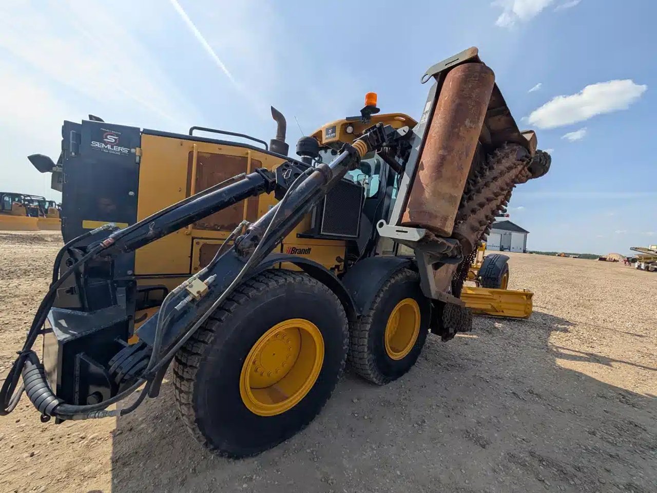 2014 GRAVEL RECLAIMER/SLOPER débroussailleuse