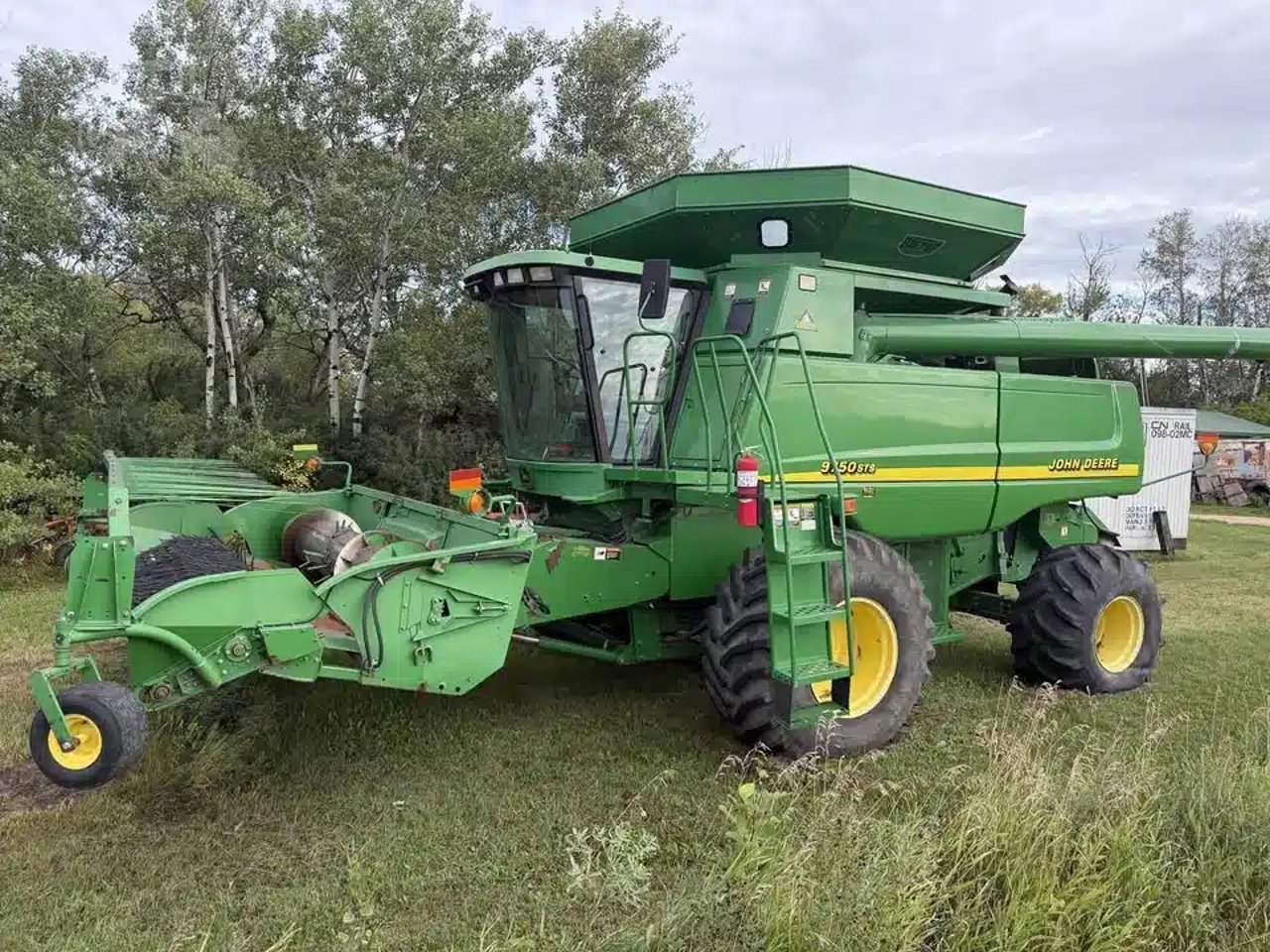 2001 John Deere 9750 STS Batteuse