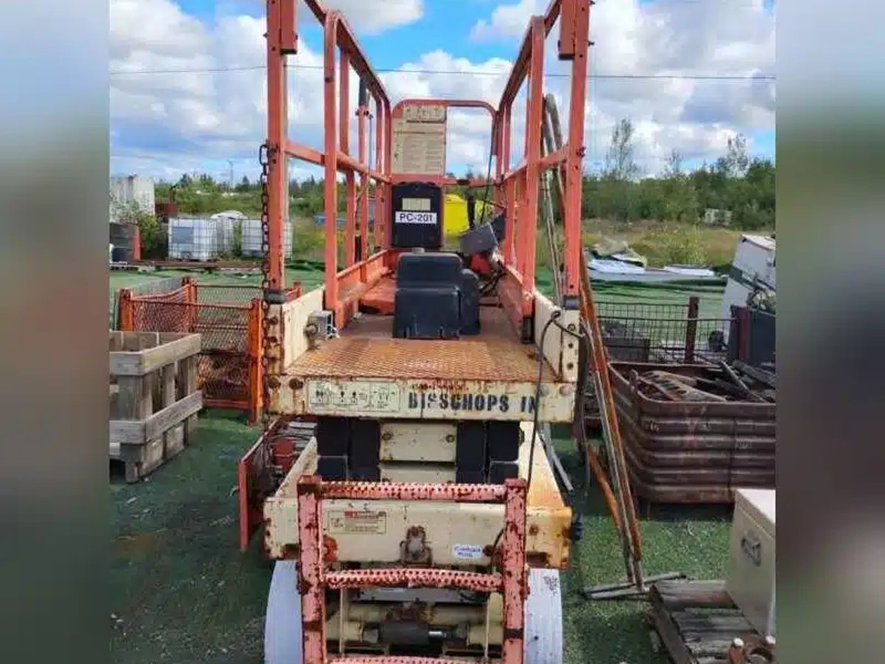JLG Scissor Lift Tour d'éclairage