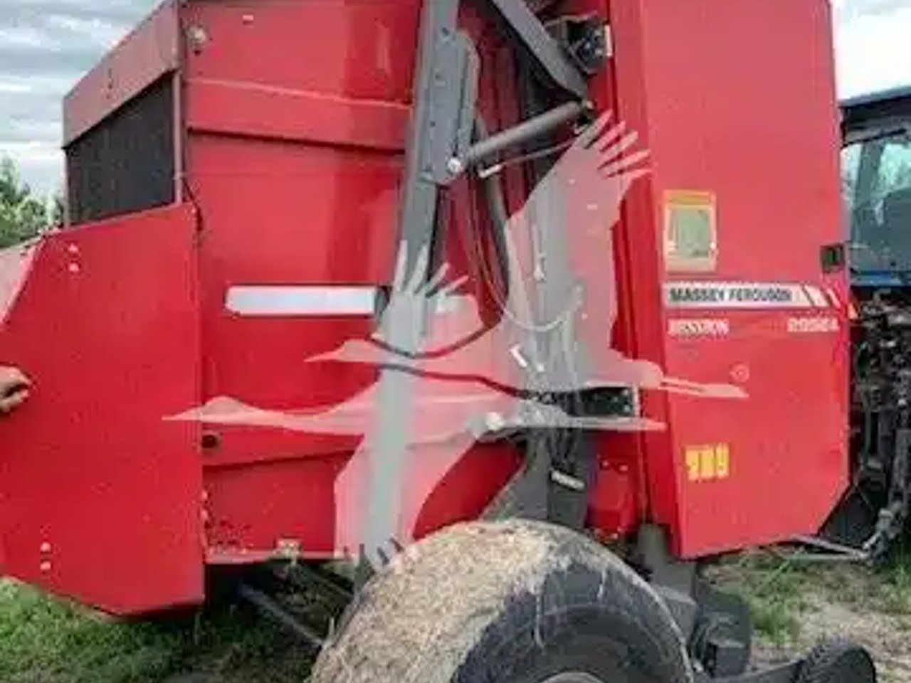 2017 Massey Ferguson 2956A Presse à Balle Ronde