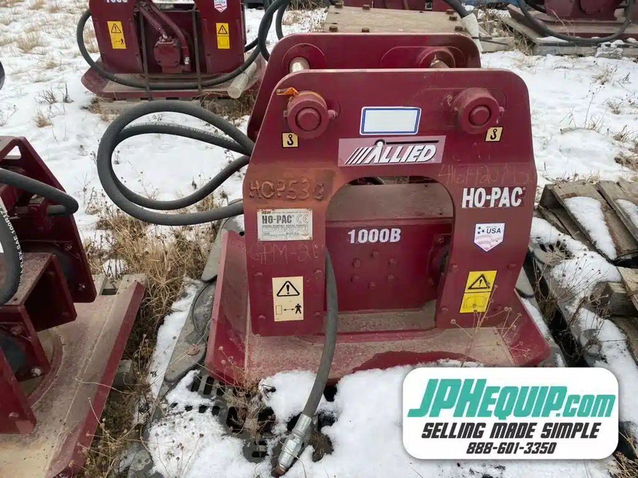 2015 Allied 1000B Ho-Pac Compactor Accessoires