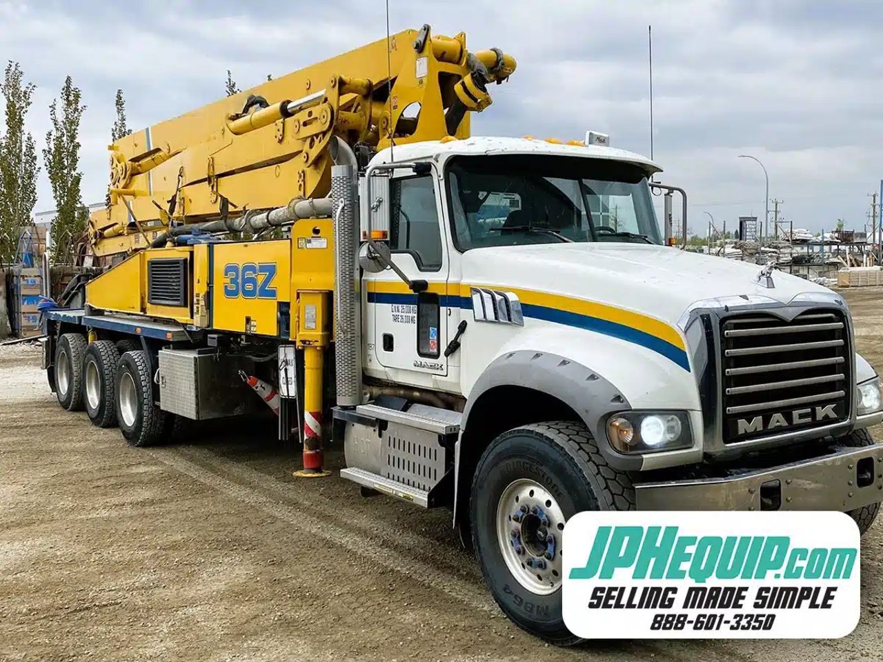 2015 Mack GU714 Camion - pickup