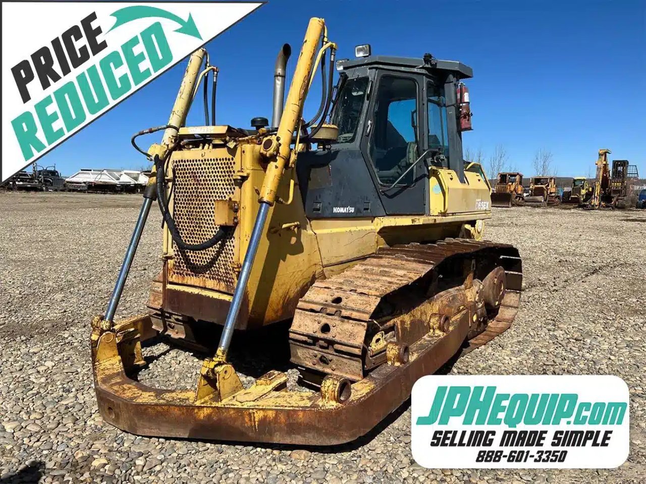 1993 Komatsu D6 Series Bouteur