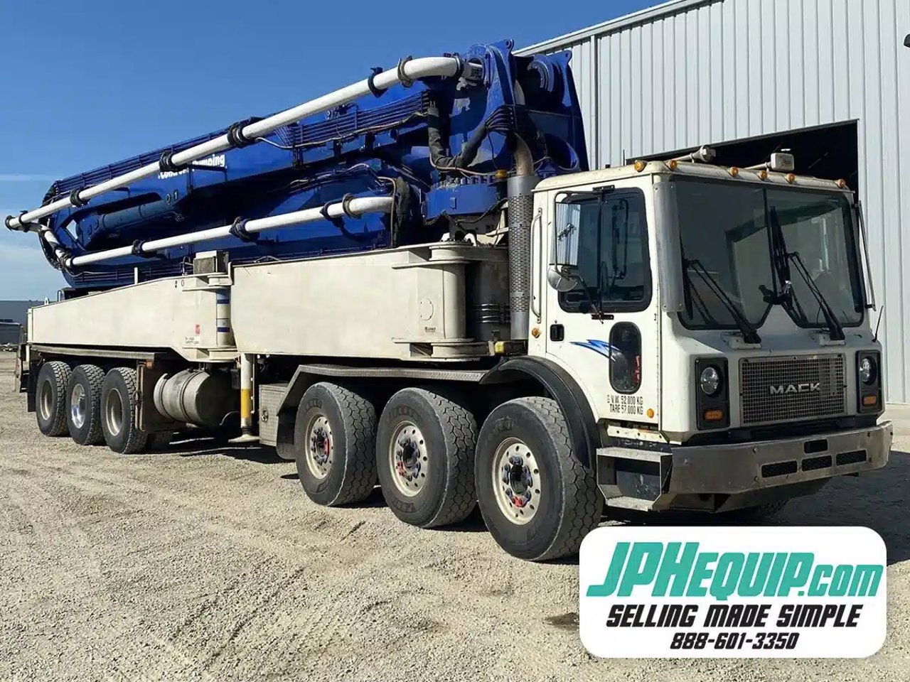 2007 Mack MR668S Camion - pickup
