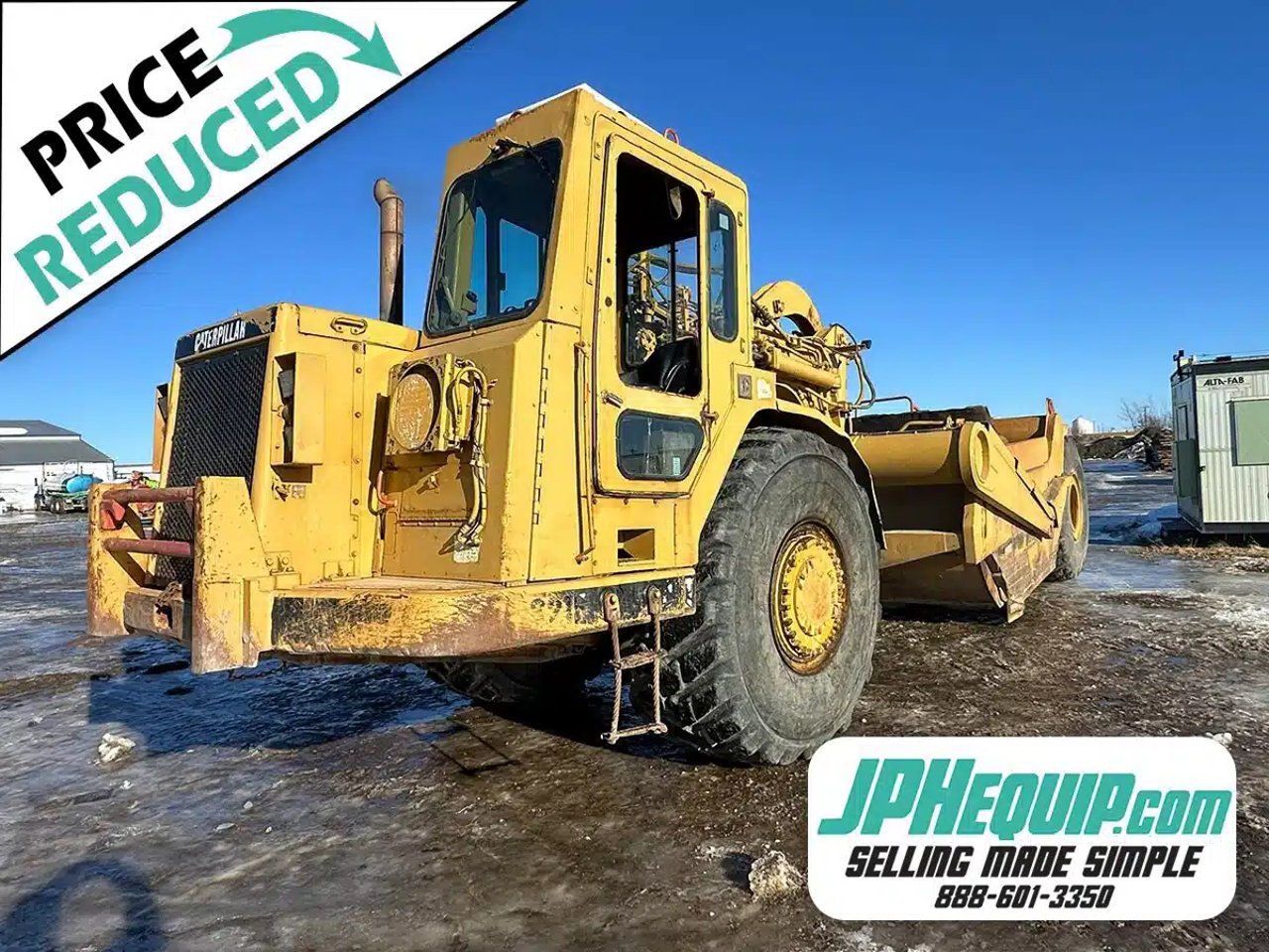 1987 Caterpillar 621 Gratte