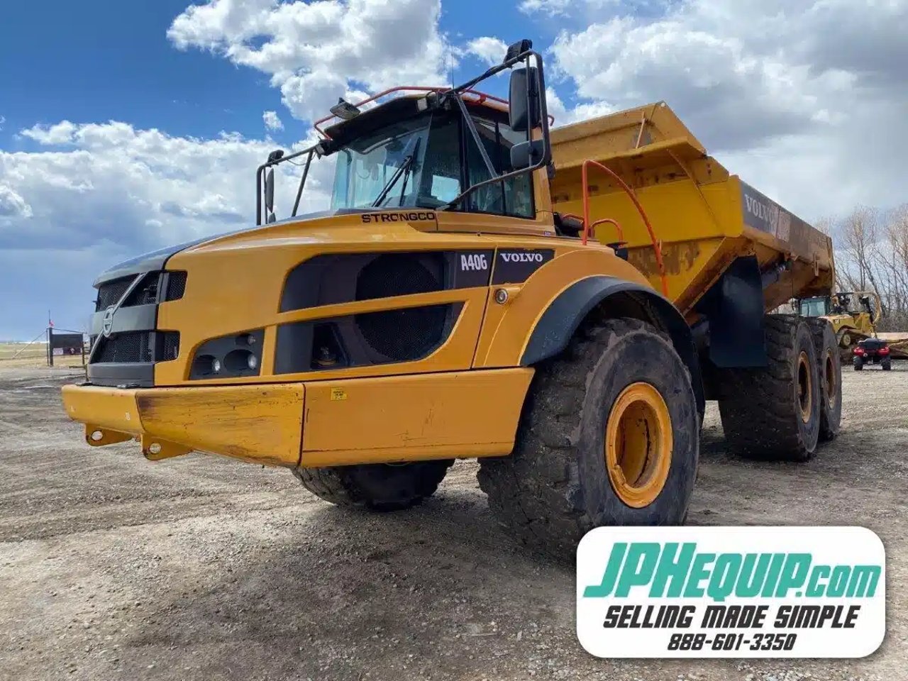 2017 Volvo A40 Camion à benne