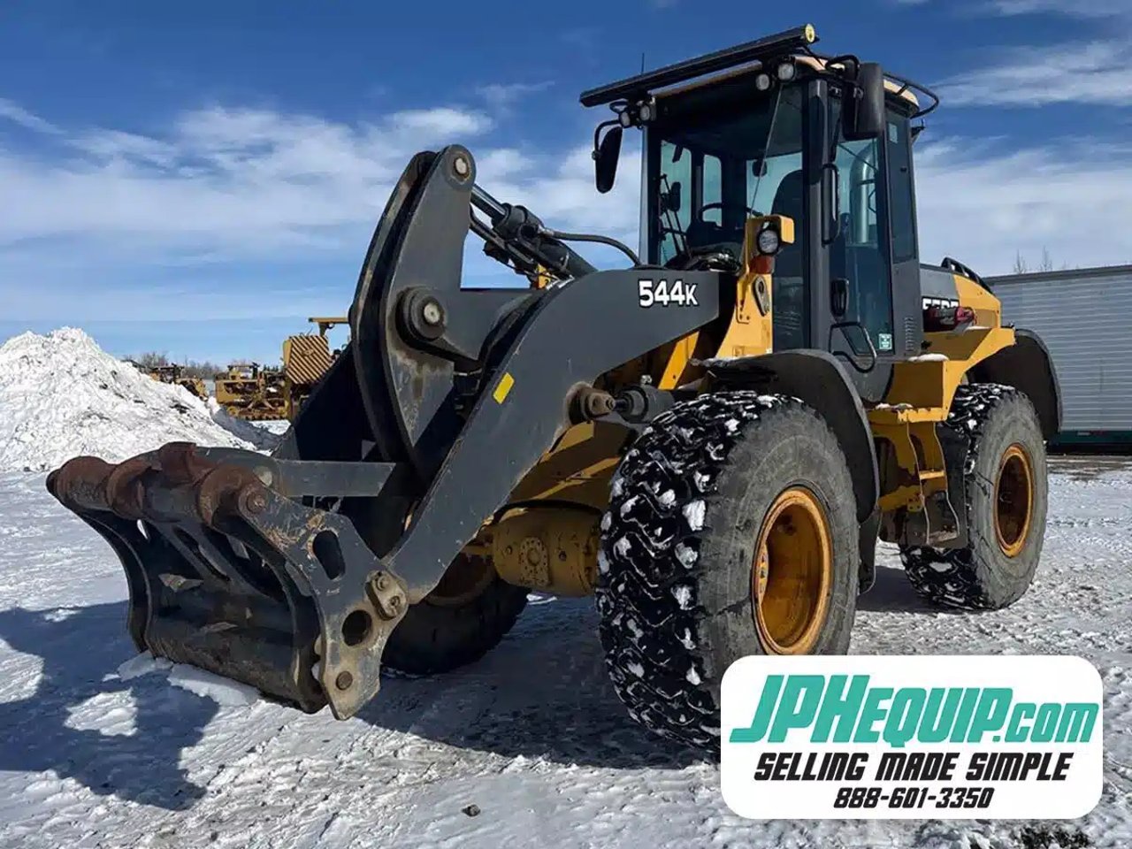 2012 John Deere 544K Chargeur sur roues