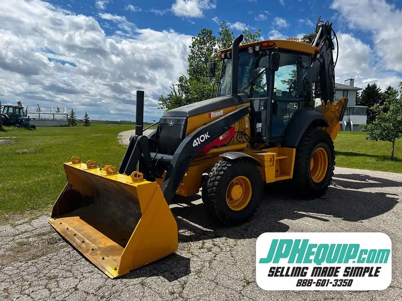 2014 John Deere 410K Rétrocaveuse